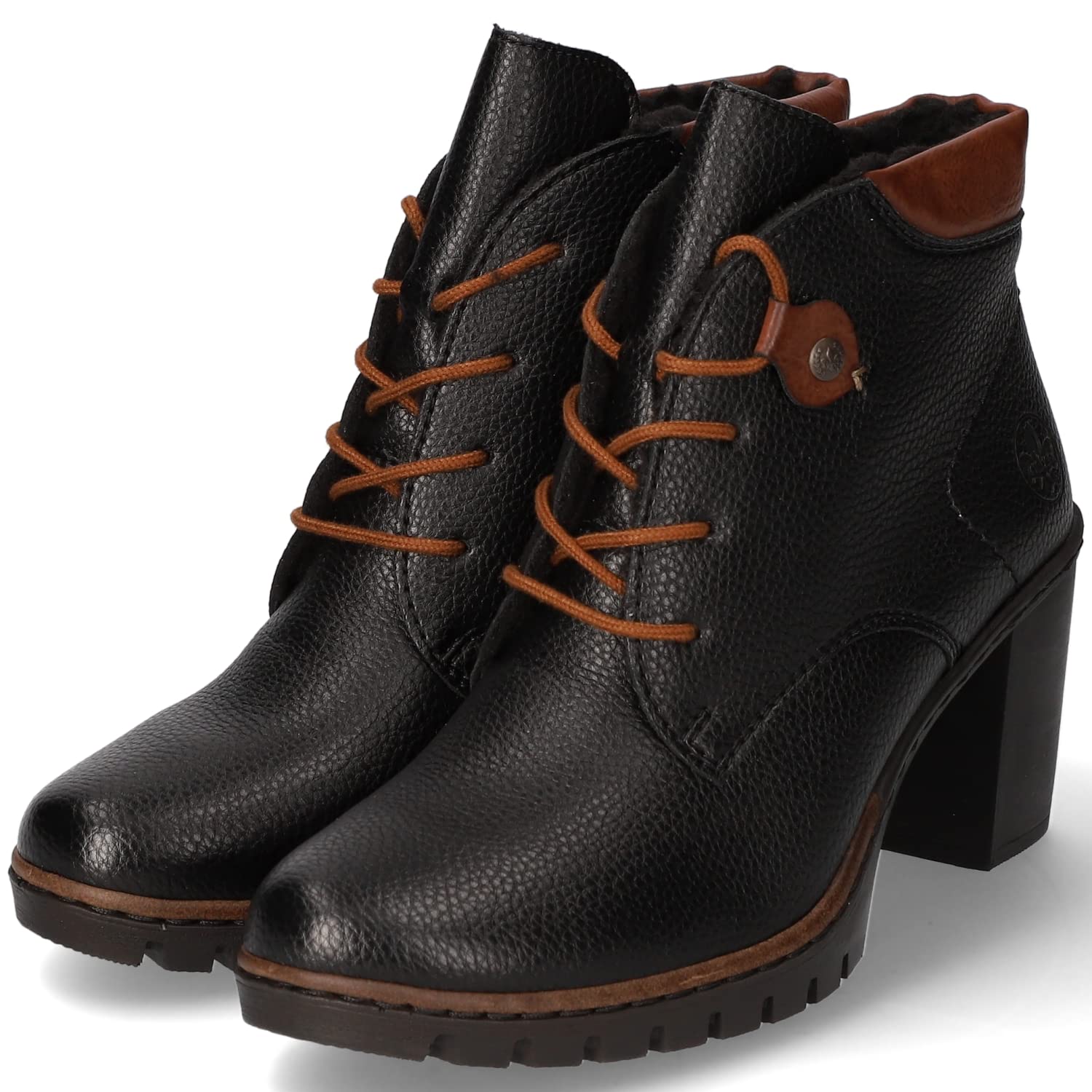 Rieker Women's Y2502 Ankle Boots, black, 7.5 UK