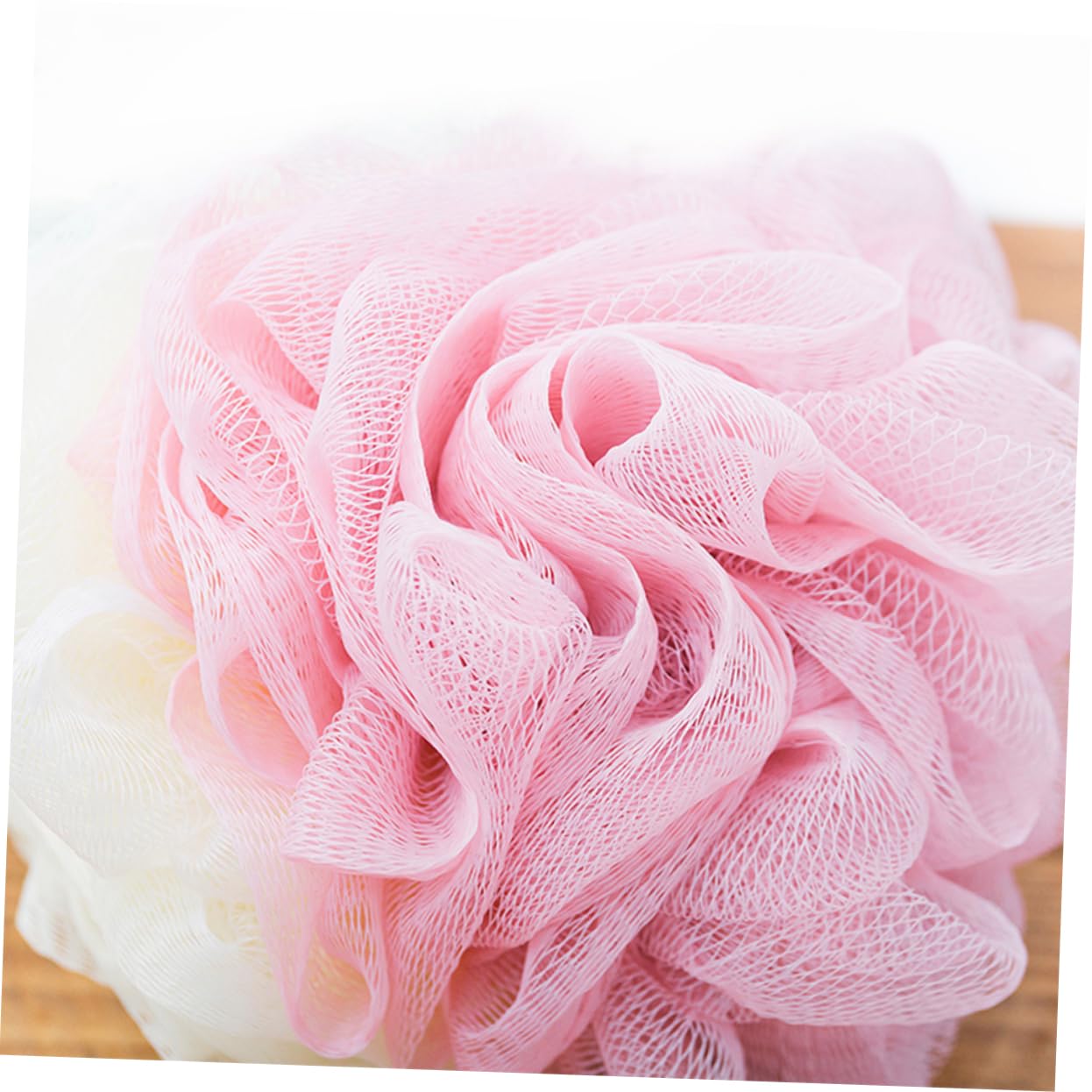 FRCOLOR 6 Piezas Puf De Baño Depurador De Baño Para El Cuerpo Depurador De Cuerpo Esponja De Baño Exfoliante Esponjas De Lufa De Baño Esponjas Naturales Baño Suave Escarchado Flor De Baño