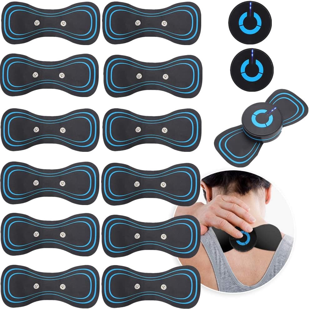 Mini Neck Massager Cervical Massage Pads Pain Relief Neck Massager for