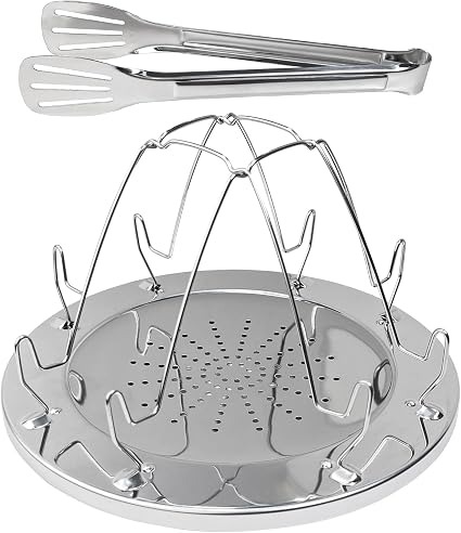 EZYoutdoor Portable Camping Toasters 4 Slice - Stainless Steel Folding