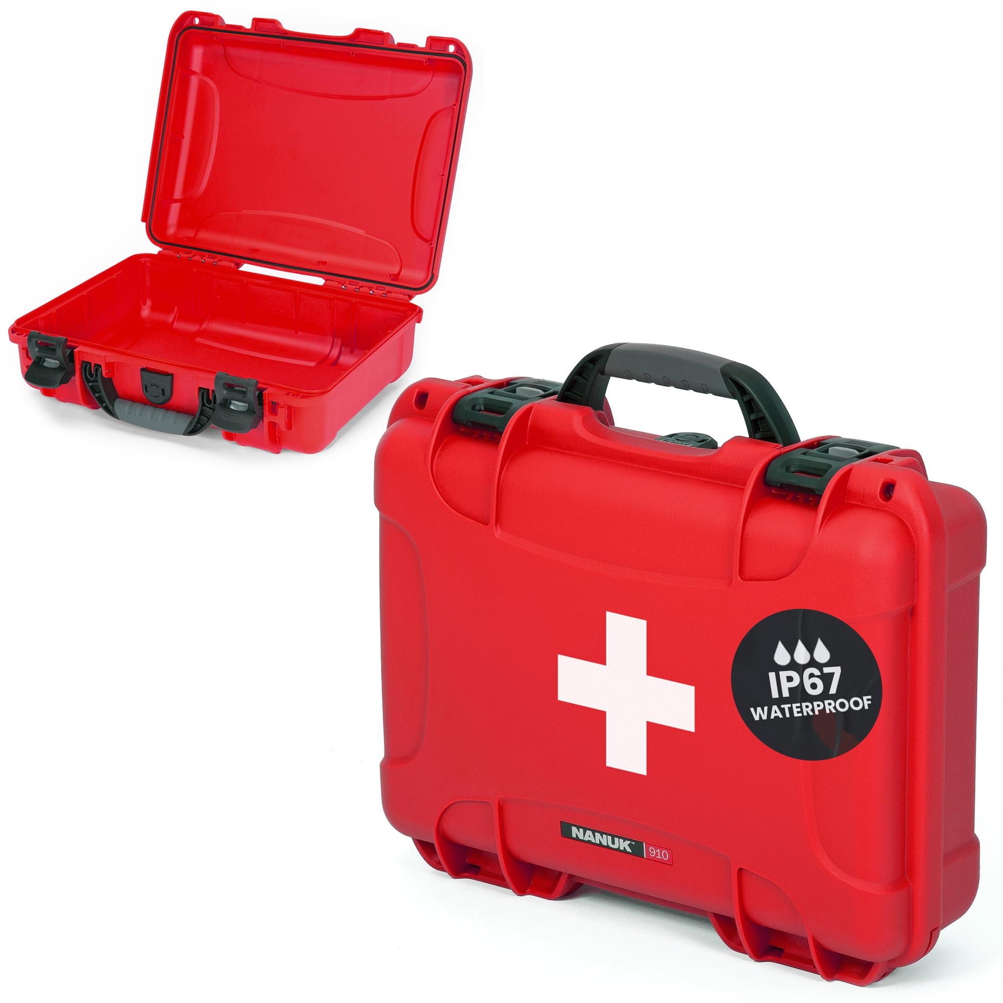 Amazon.com: NANUK 910 Waterproof First Aid Box Empty – Durable