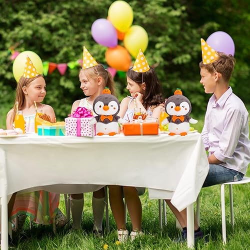 Miniatura 6 de Peluche de pingüino, lindo pingüino de peluche, almohada de abrazo de 9.8 pulgadas