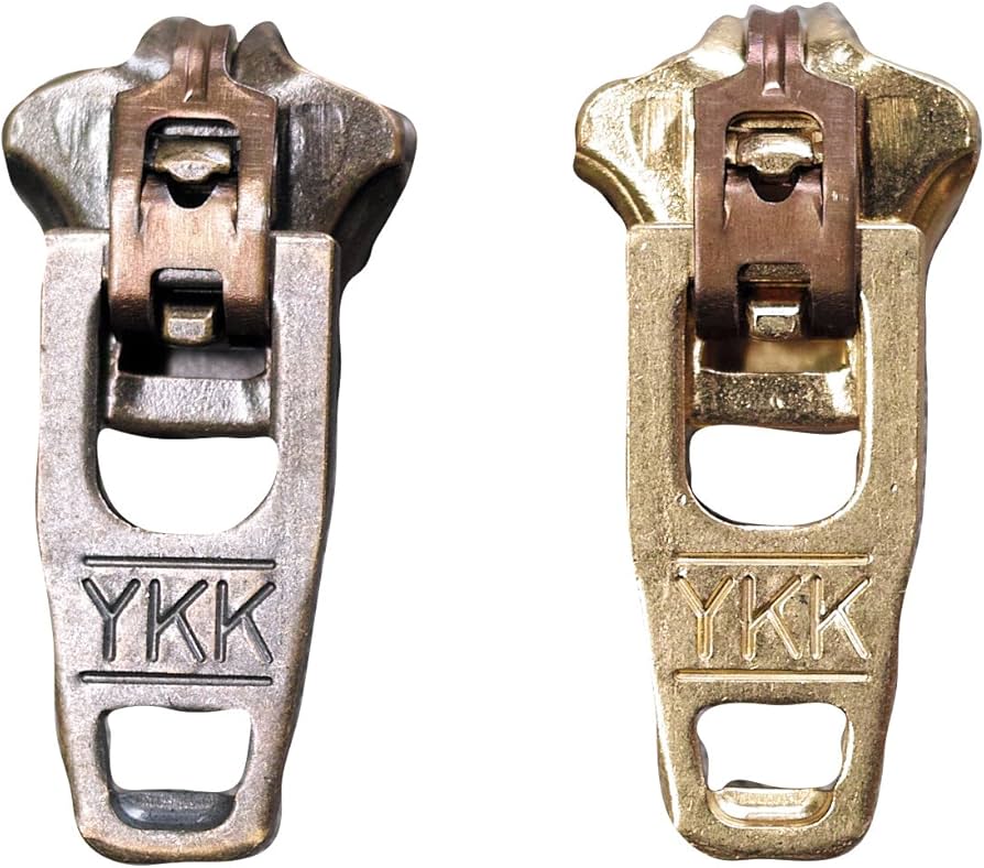 Amazon | YKK 45 ジーンズスライダー 2個セット AG・G 2色