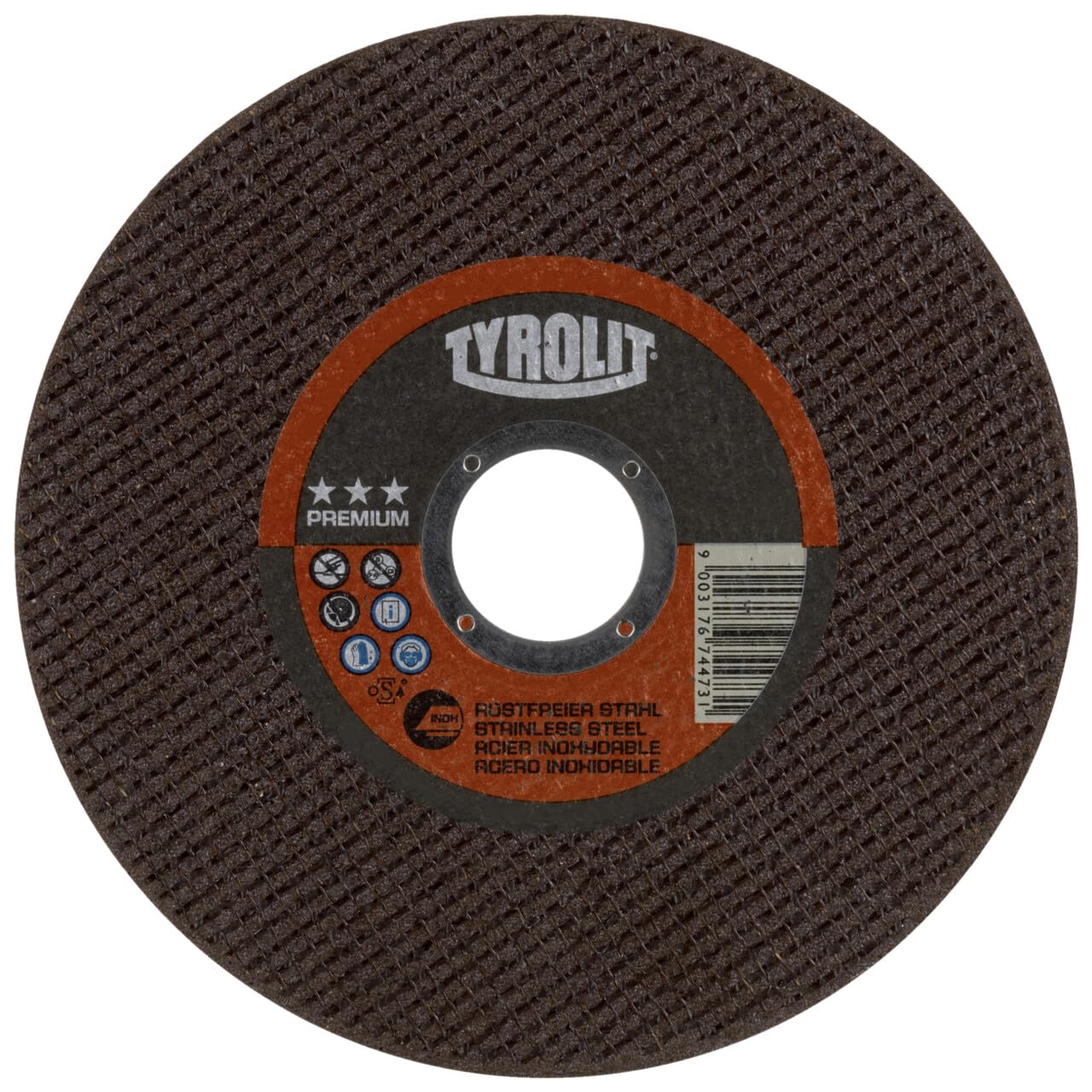 25x Tyrolit Trennscheibe gekröpft 125x0,75x22,23 mm A60 PREMIUM Inox