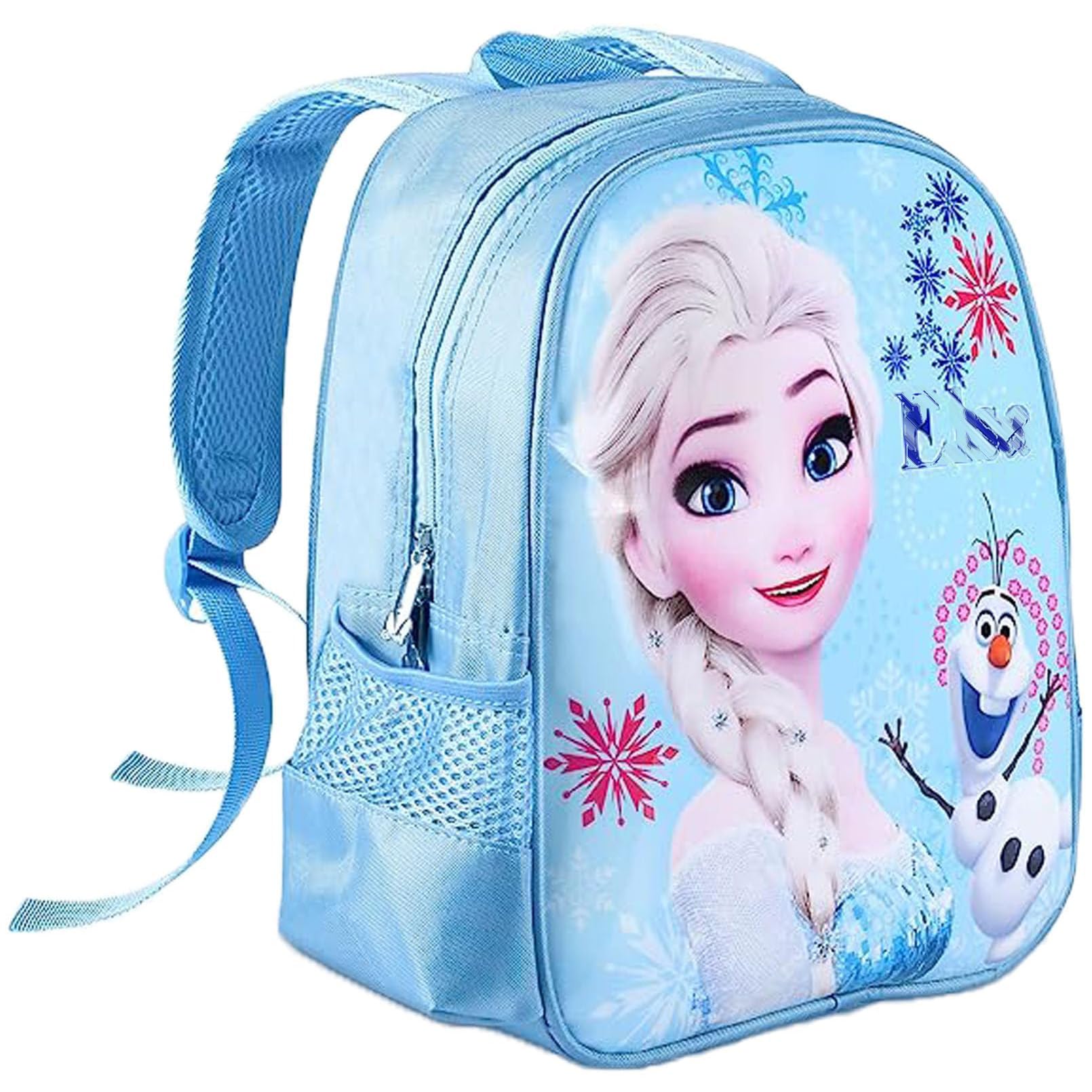PYTRARTY Mochila Frozen, Mochila escolar Frozen para niños, mochila infantil reina de hielo, mochila princesa Frozen, mochila apta para niñas de 2 a 5 años