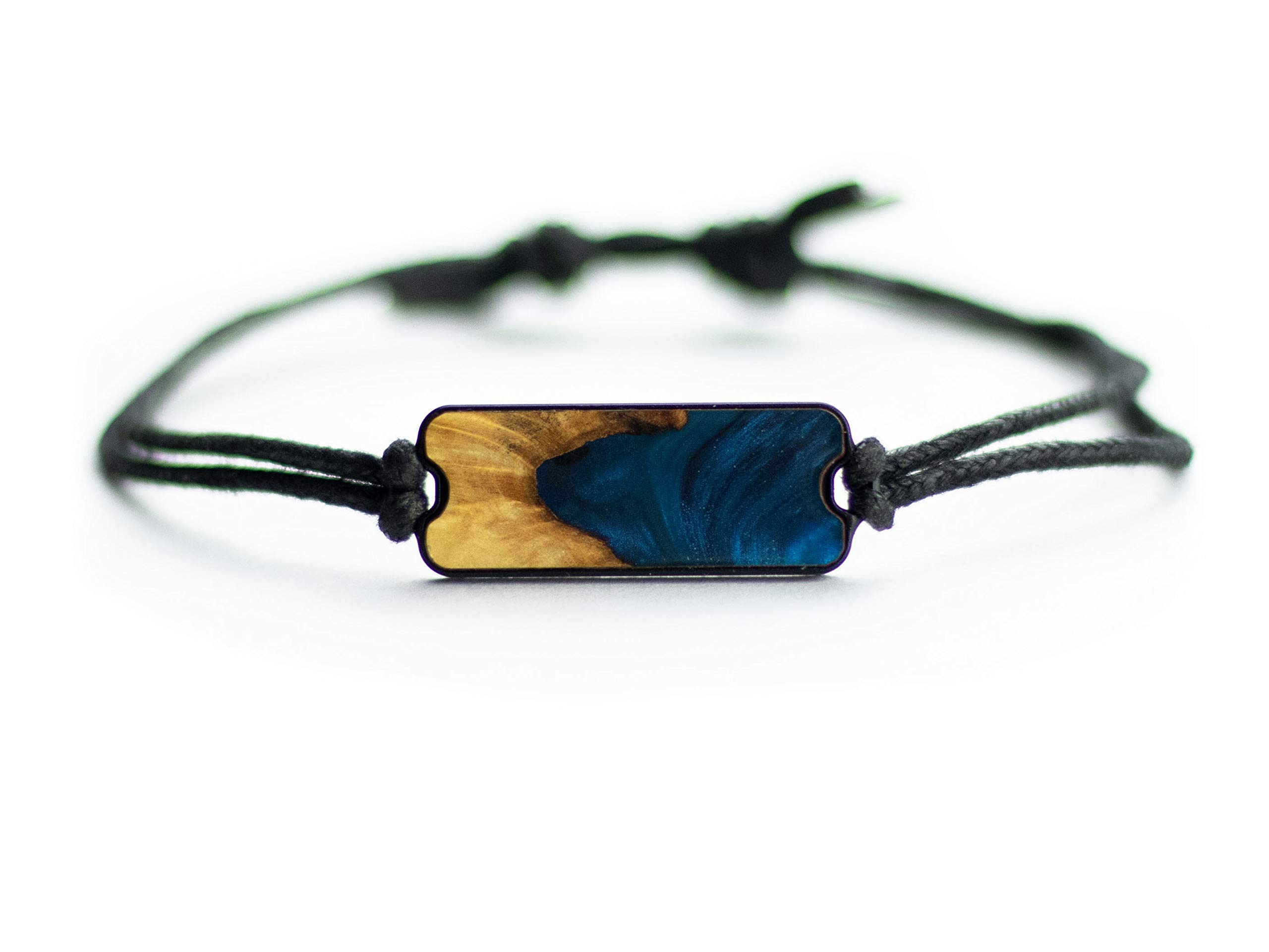 Burl Wood Resin Bracelet Unique Bracelet For Men Women One