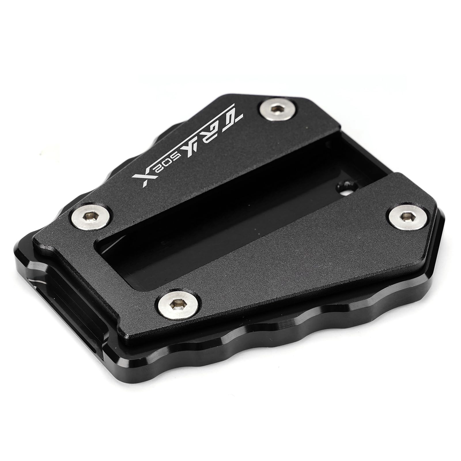 Laterale Estensione Cavalletto per Moto Accessori per benelli trk 502 x 2023 502x trk502x 2017-2022 (Nero)