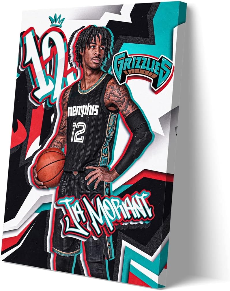 Ja Morant Basketball Poster HD Printed Canvas Wall Nigeria Ubuy