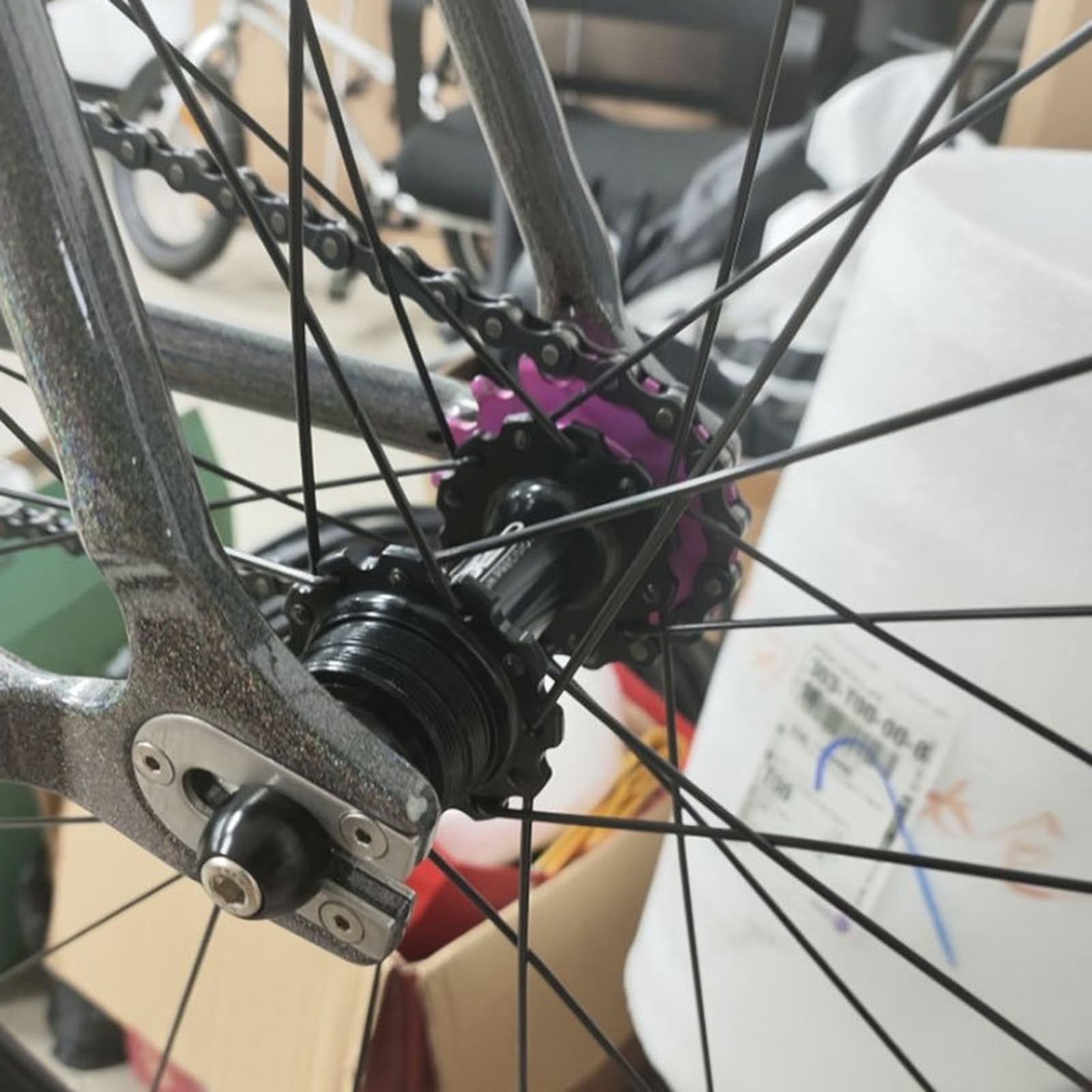 Amazon | 700C 固定ギア自転車 ホイールセット100mm/120mm ピスト