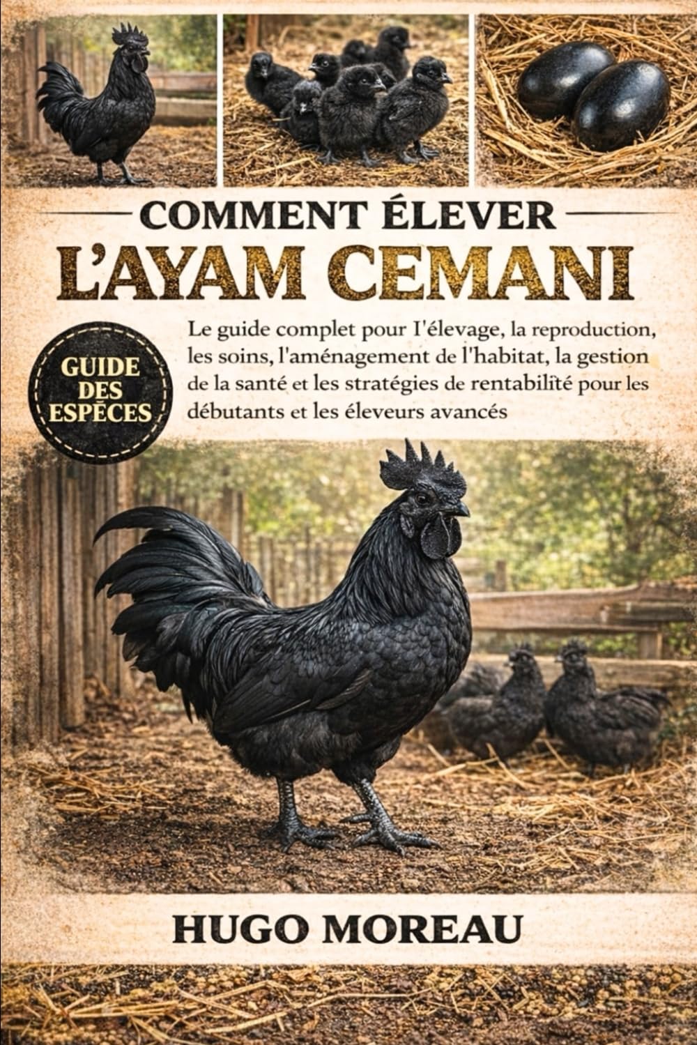 COMMENT ÉLEVER L’AYAM CEMANI: Le guide complet pour l’élevage, la reproduction, les soins, l’aménagement de l’habitat, la gestion de la santé et les ... pour les débutants et les éleveurs avancés
