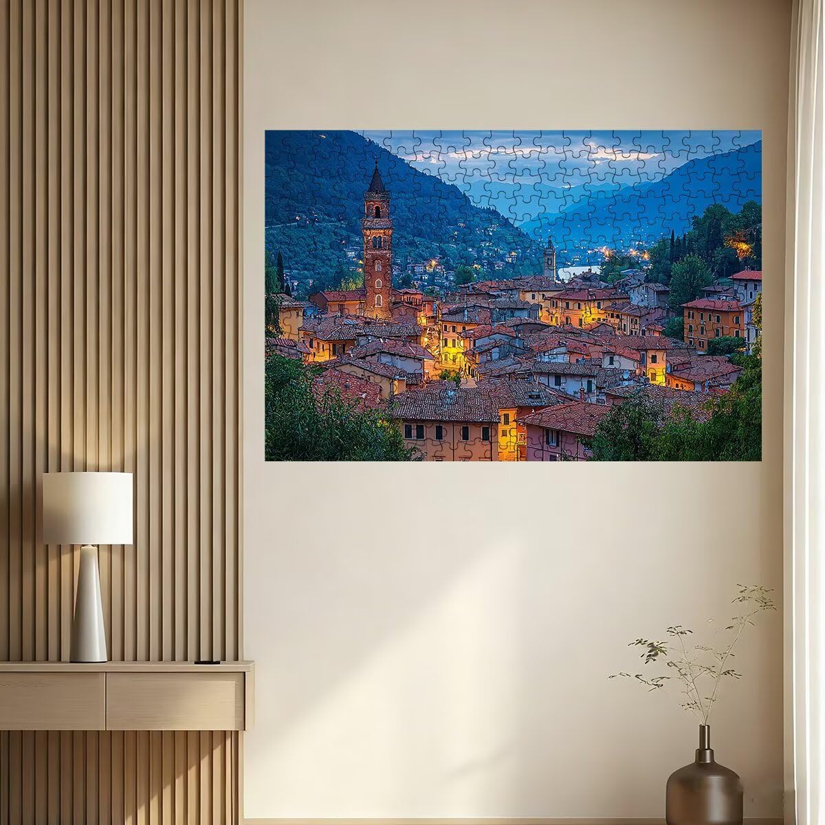 Puzzle dla dorosłych, 1000 wiejskich puzzli, 1000 sztuk, dla dorosłych, drewniane puzzle do dekoracji wnętrz, niemożliwe gry logiczne, wyjątkowe prezenty dla kobiet, prezenty dla mężczyzn, wymagający