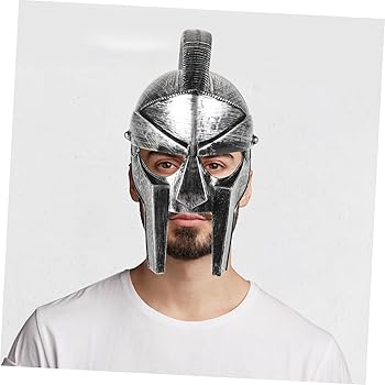Amazon.co.jp: [OFFSCH] 中世の騎士兵士ヘルメット ローマの戦士