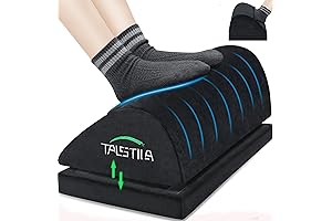 Under Desk Footrest with Cozy Feet Warm Pocket - Instant Relief for...