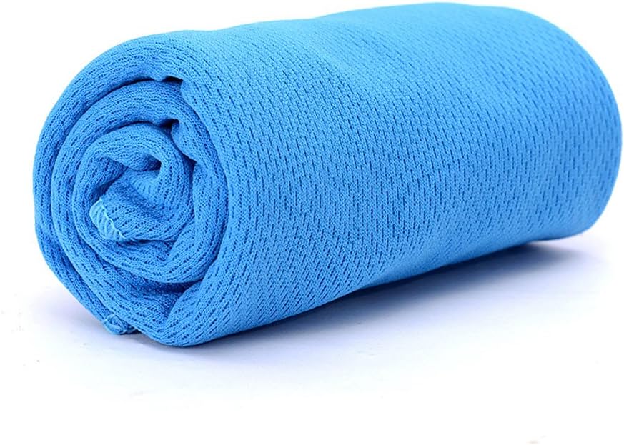 Cooling Towel For Instant, Cool Relief. Advanced Highly Absorbent Material Retains Moisture Helps Cool Up To 30° Below Body Temperature. Just Soak, Wring Out & You’re Ready To Stay Cool On The Go