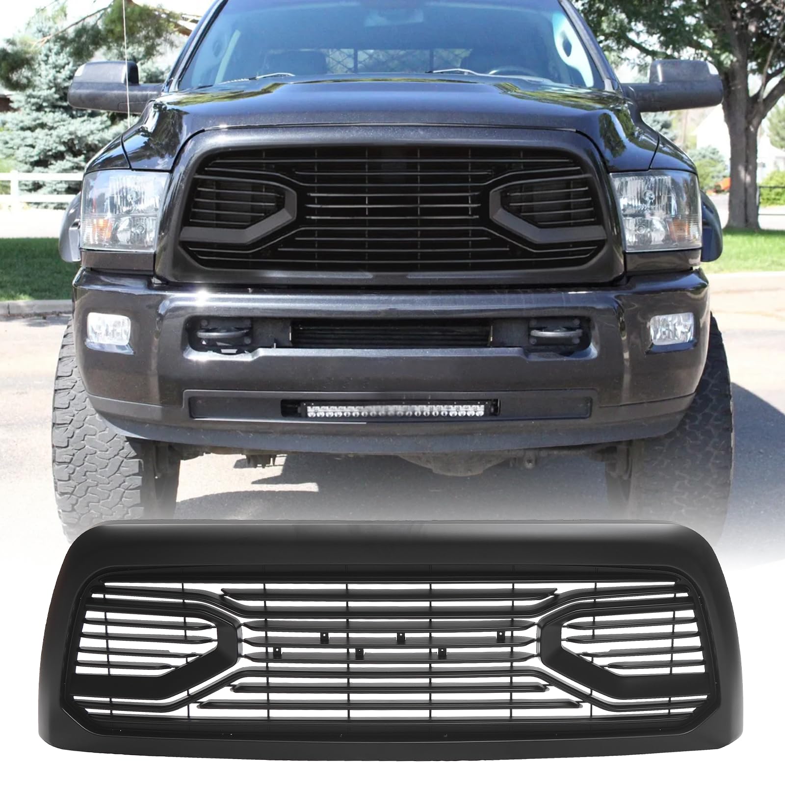 Front Grill Compatible with 2013 - 2014 ram 2500 grill