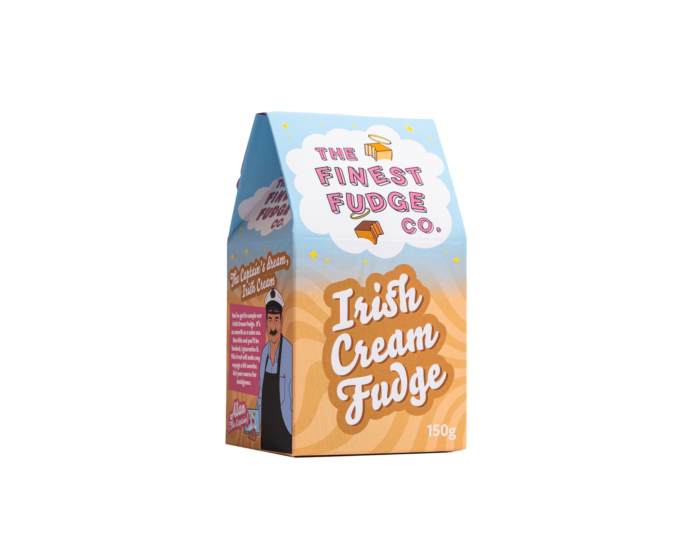 Irish Cream Crumbly Fudge Gift Box By The Finest Fudge Co