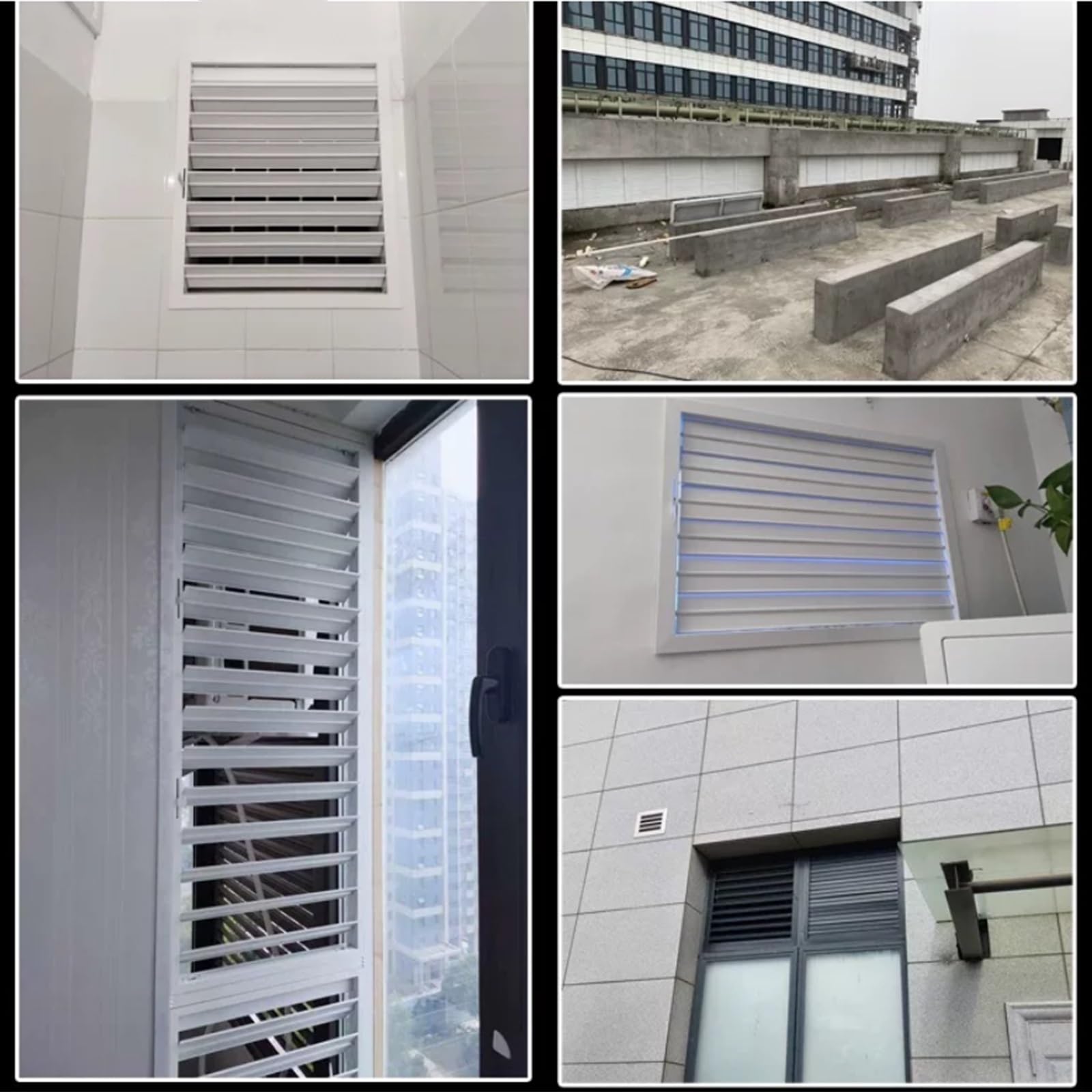 Generisch Diese Lüftungsgitterabdeckung aus Kunststoff (quadratisch) für Wand oder Decke verfügt über EIN integriertes Drahtgitter, EIN Rückluftgitter für die Heizungs- und Lüftungsanlage und ist EIN