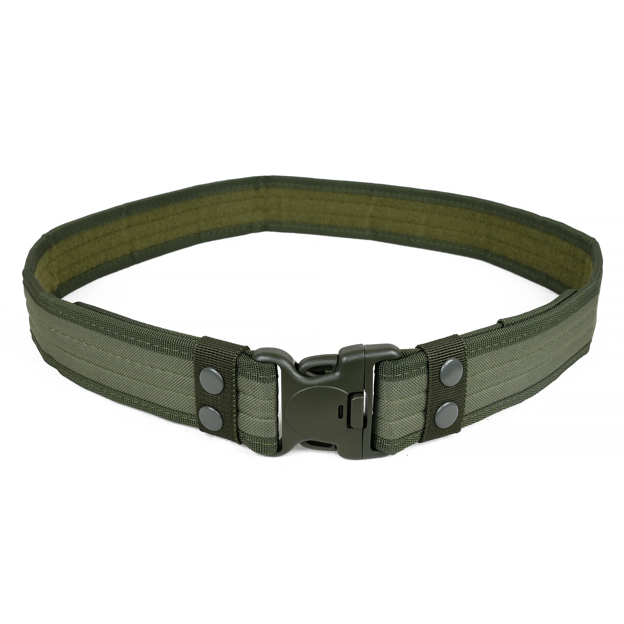 Eastern Tactical SupplyDurable Tactical Belt in Multiple Colors Black/Green/Camo/Khaki/Dessert for Hunting, Climbing, Hiking, Camping, Cycling