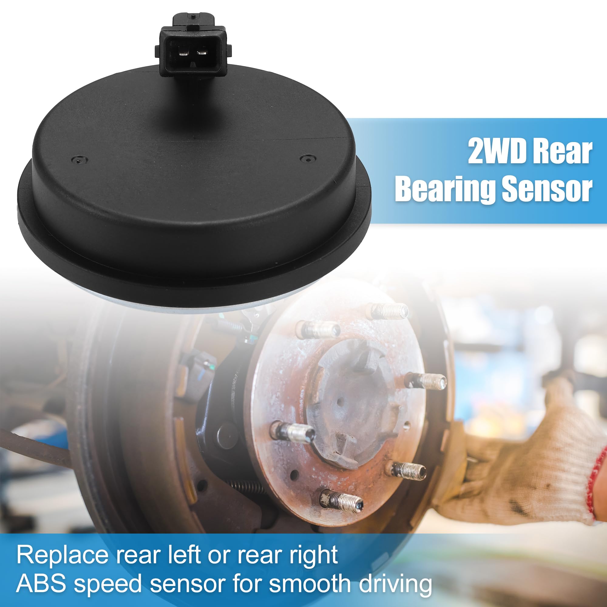 QUARKZMAN 2 Uds Trasero Cubo Cojinete Abs Velocidad Sensor para Hyundai No.52751-2b100
