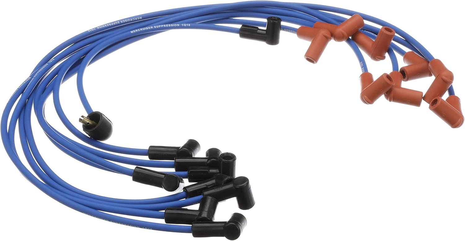 Quicksilver 847701Q24 Blue Wire Spark Plug Wire Kit