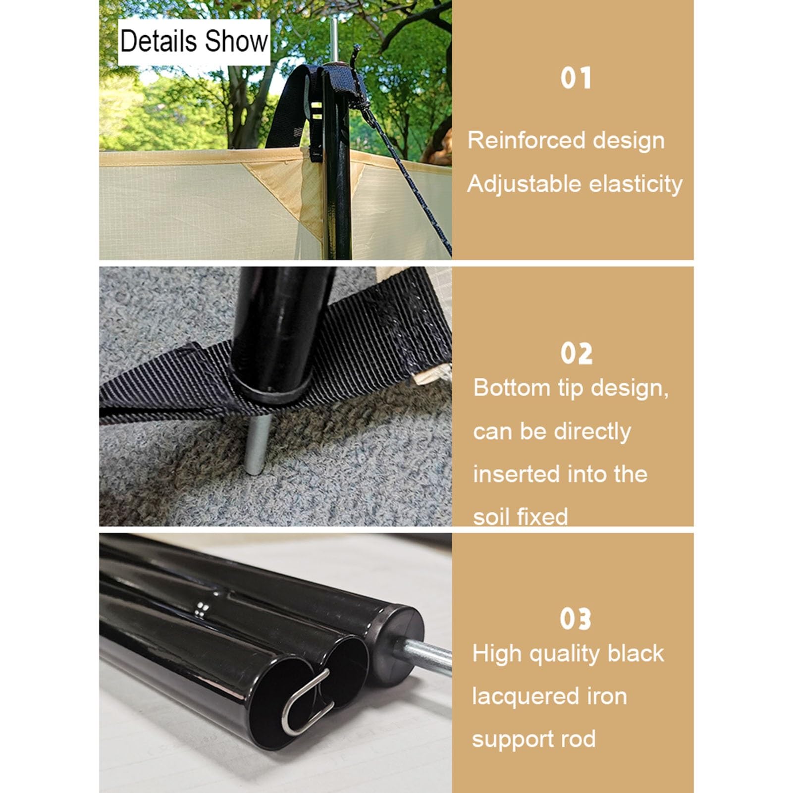 Amazon.com: Camping Windbreaks Outdoor Caravan Privacy Fence Stove