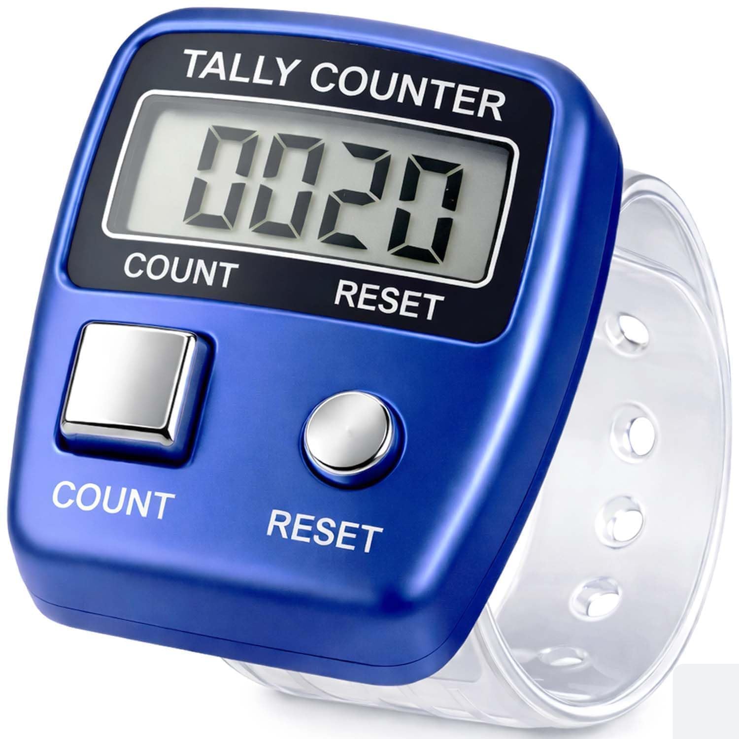 Portible 5 Digit Resettable LCD Hand Finger Digital Electronic Tally Counter -01