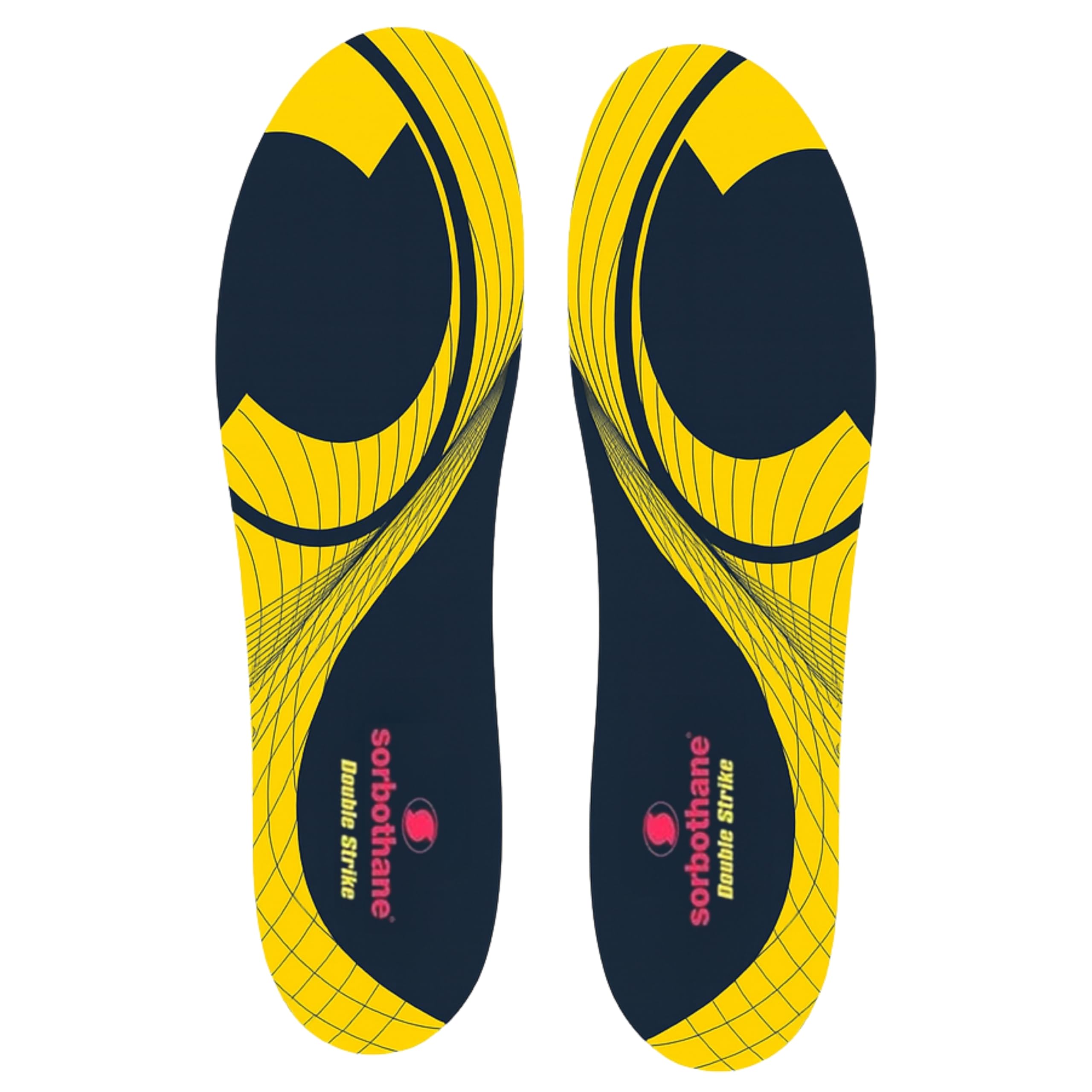 Sorbothane Double Strike Insoles, 11-12.5 UK (46-48 EU)