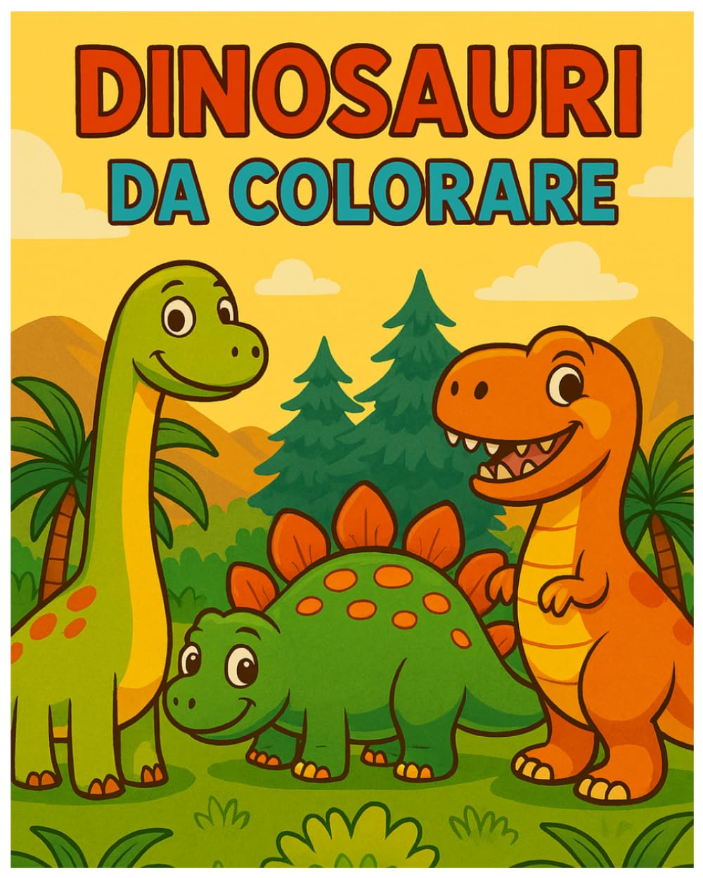 Dinosauri da colorare