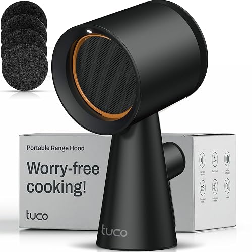 TUCO Portable Range Hood Countertop Kitchen Exhaust Fan