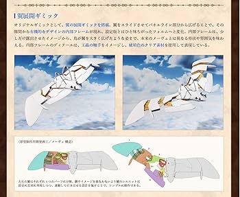 BANDAI - 構造ガレリア　ナウシカ&amp;メーヴェ　Full action ver 想造ガレリア メーヴェ＆ナウシカ［Full Action Ver