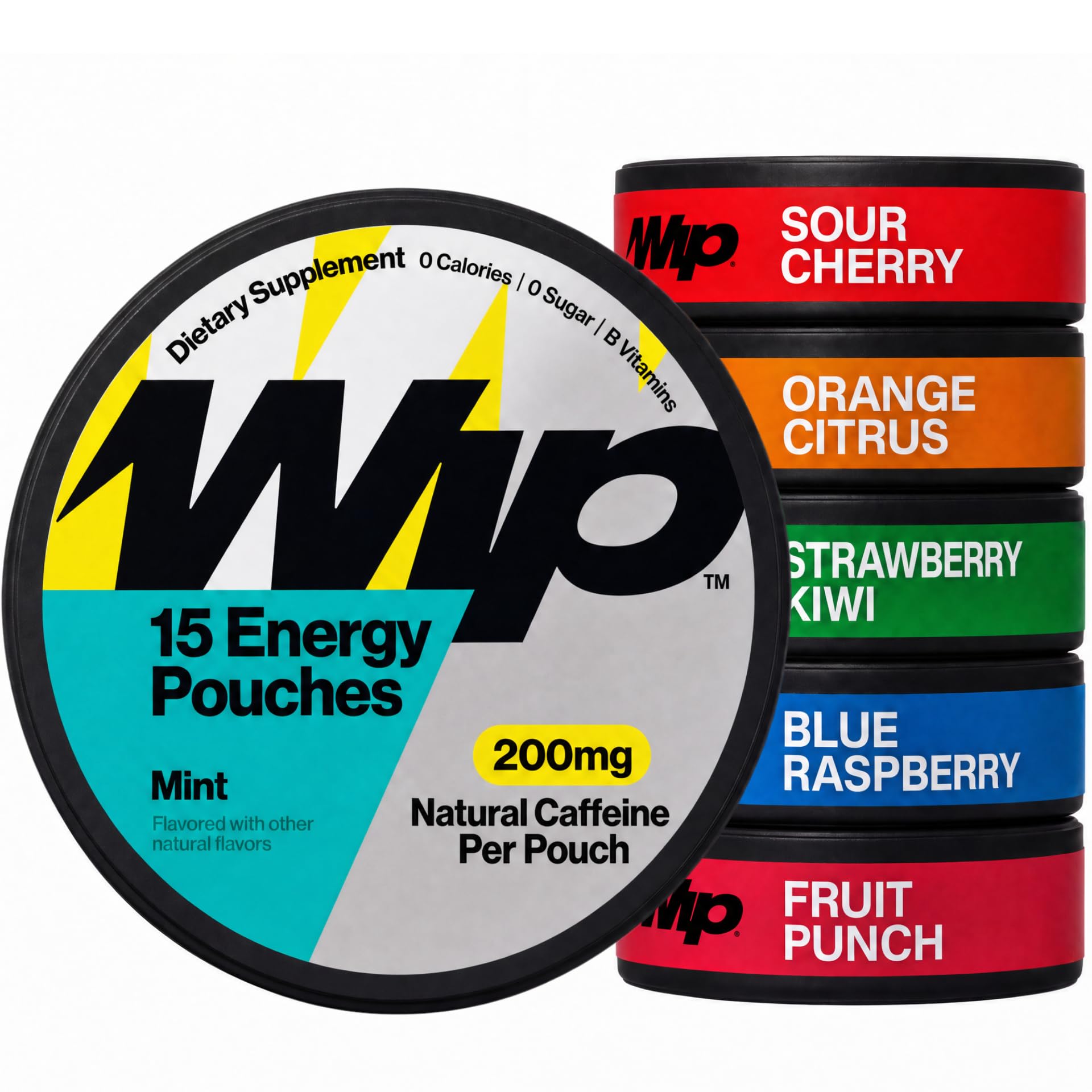 Amazon.com: Wip Energy Pouches, Sugar Free Blend of 200 MG Natural