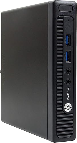 HP ProDesk 600 G1-Mini, Core i5-4570T 2.9GHz, 16 GB de RAM, unidad de estado sólido de 512 GB, Windows 10 Pro de 64 bits, (renovado)