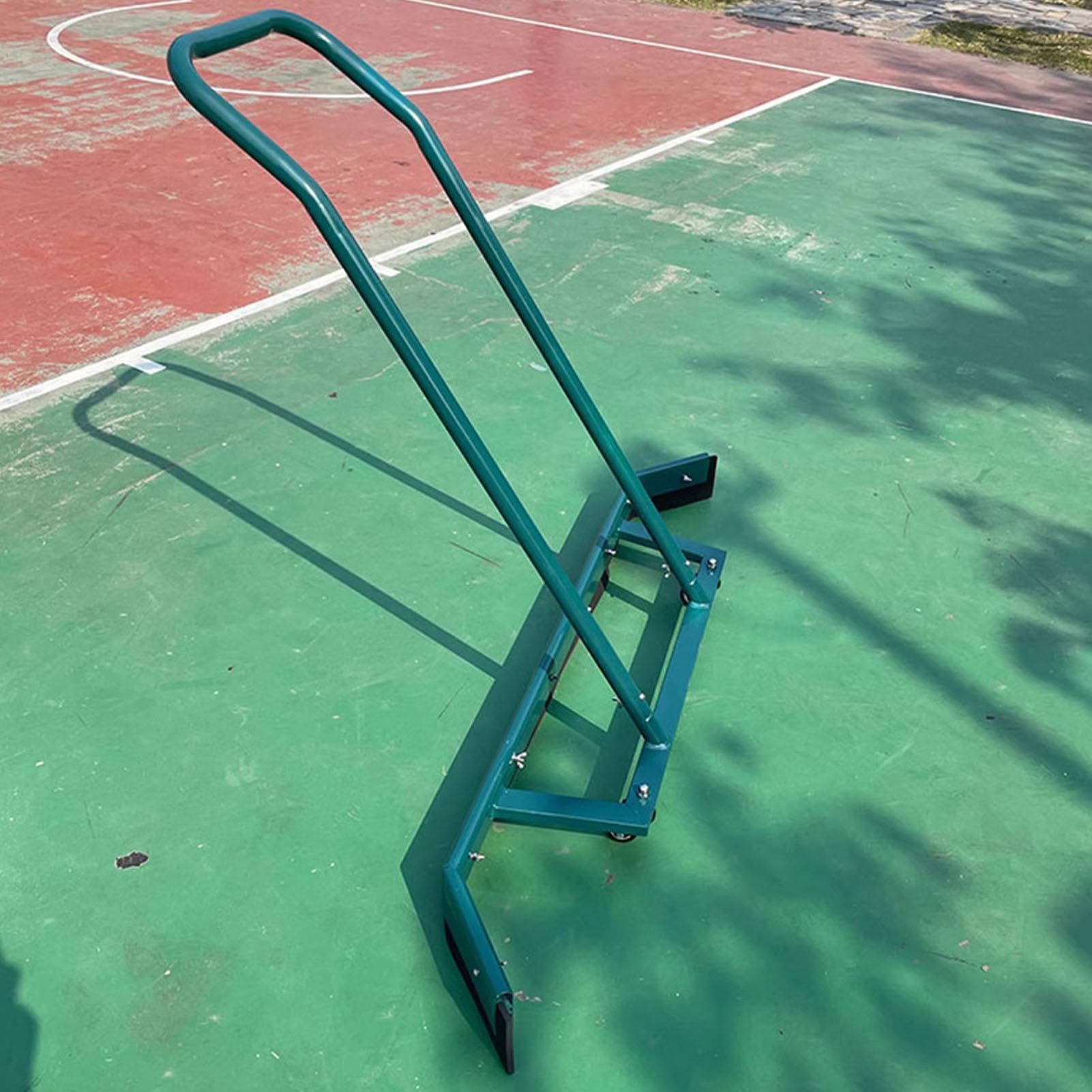 Empujador de Agua para Estadio de Aluminio – Escobilla Portátil para Canchas de Tenis con Poleas para Uso en Interiores/Exteriores
