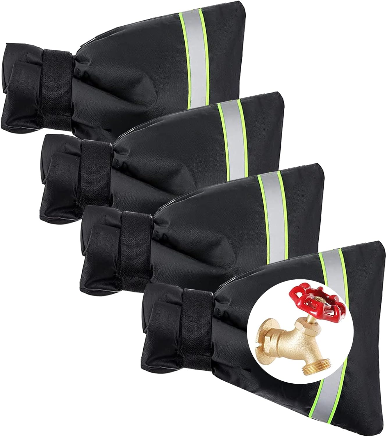 Outdoor Faucet Covers for Winter, Waterproof Antifreeze Insulated Spigot Tap Cover