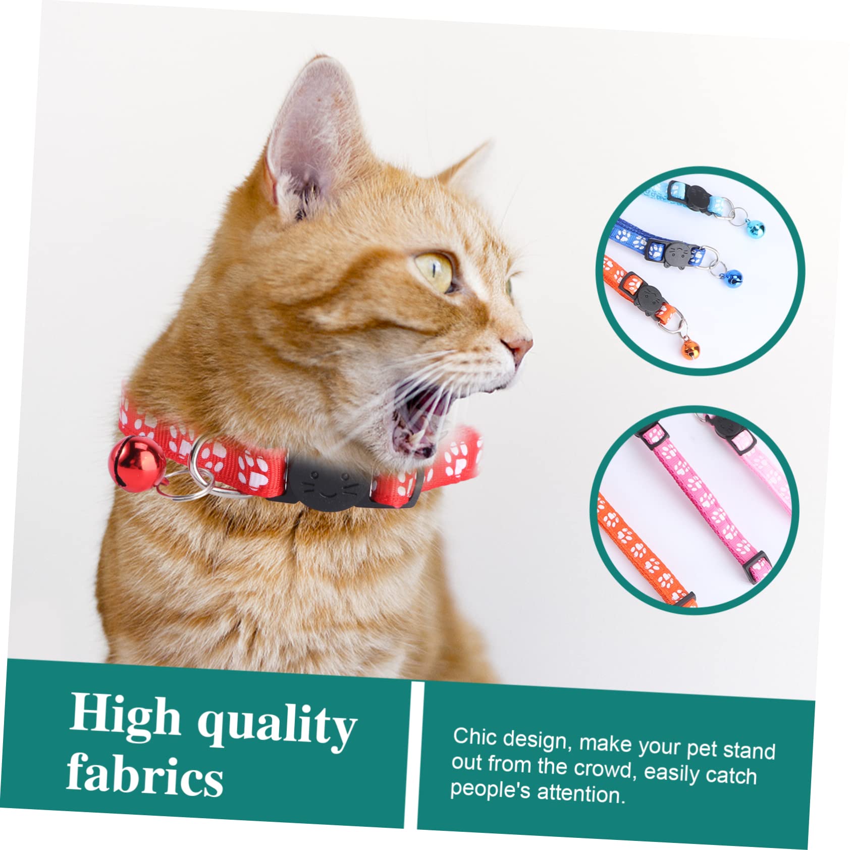 BESPORTBLE 36stücke Katzenhalsband Mit Glöckchen Und Flexibel Für Hunde Und Katzen Für Und Outdoor-aktivitäten
