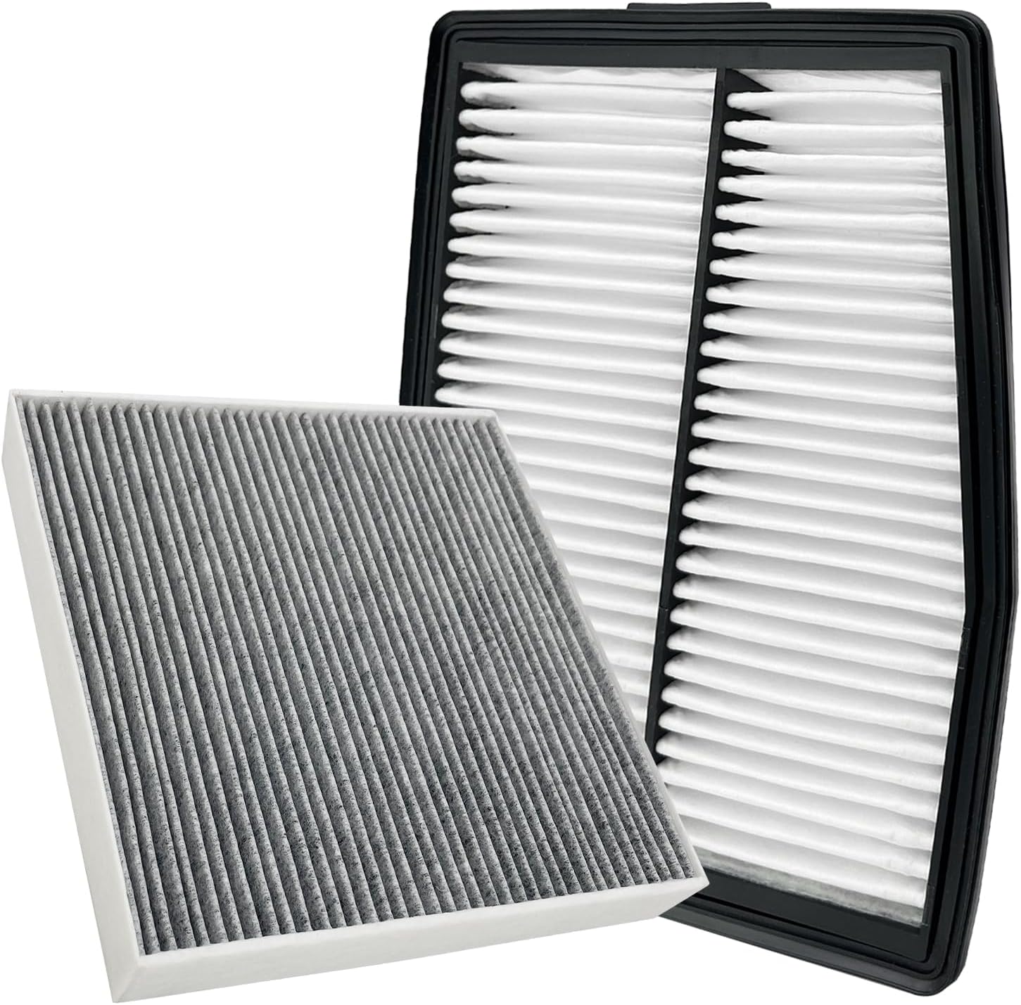 JOJOMARK Cabin and Engine Air Filter Set Fits for Sportage Hybrid 2023-2025, Sorento Hybrid 2021-2025, Tucson Hybrid 2022-2025, Sonata Hybrid 2020-25 Santa Fe Hybrid 2021-25, 97133L1000, 28113-L5100