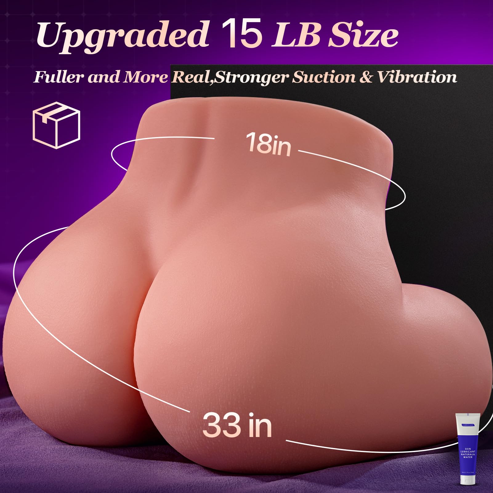 Upgraded 10 Sucking & Vibrating Sex Doll, 15LB Larger Size Electric Penis Pump Extender Enlarger Mens Penis Vibrator Sleeve Silicone TPE Love Dolls Adult Toys Female Sex Toys