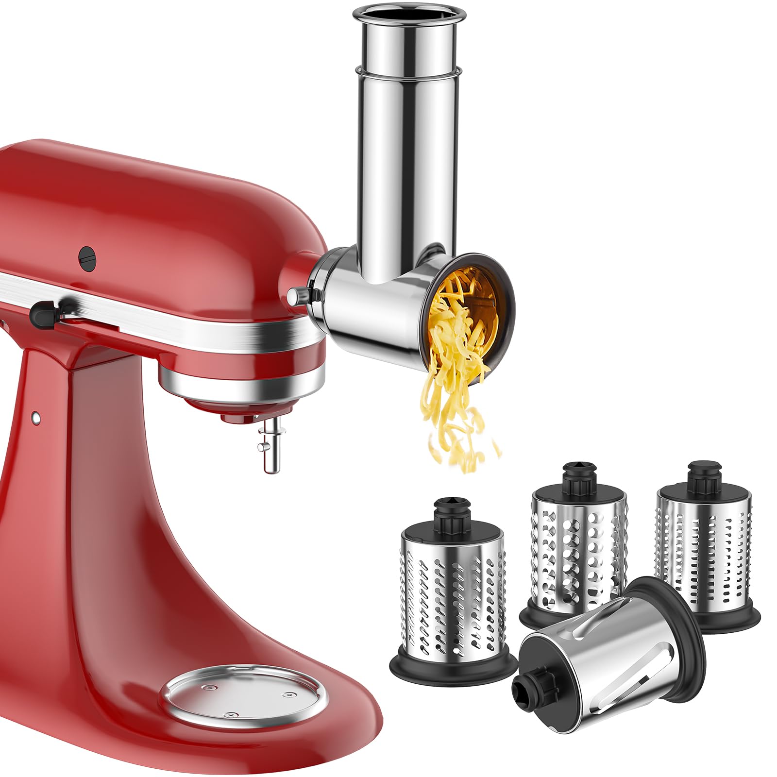 Amazon.com: Stainless Steel Slicer Shredder Attachment for