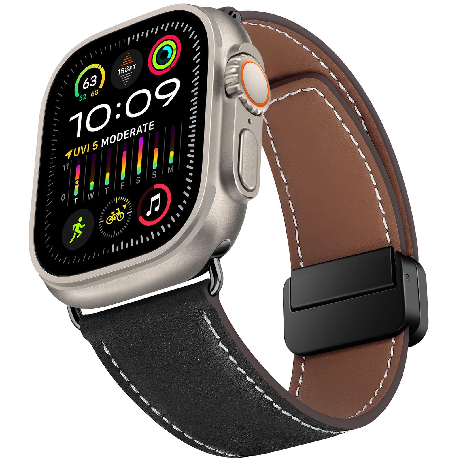 Amazon.co.jp: [HITZEE] Band コンパチブル Apple Watch バンド 49mm 