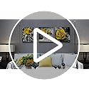 DZRWUBHS Black And White Wall Pictures Large Size Wall Art For Bedroom Modern Wall Decor For Living Room Kitchen Decor Bathroom Wall Decorations Yellow Rose Flowers Canvas Prints Girls Room Artwork