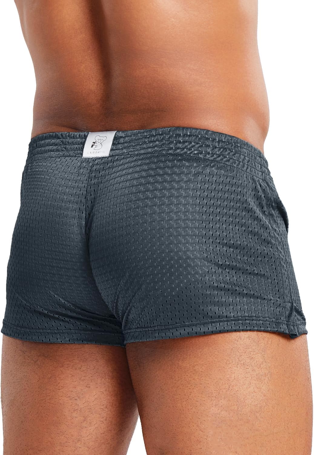 MIZOK Mens 3 Inch Athletic Workout Short Mesh Running Workout Gym Shorts - Image 3