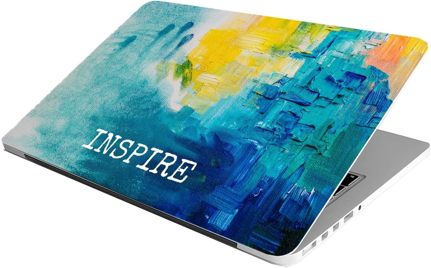 Laptop Skin Stickers Bubble-Free HD Quality Sticker for Laptops Upto 15.6" Compatible with Apple/Dell/HP/Lenovo/Acer/Asus/Sony (Dustproof|Waterproof|Scratchproof|Reusable) - INSPIRE1