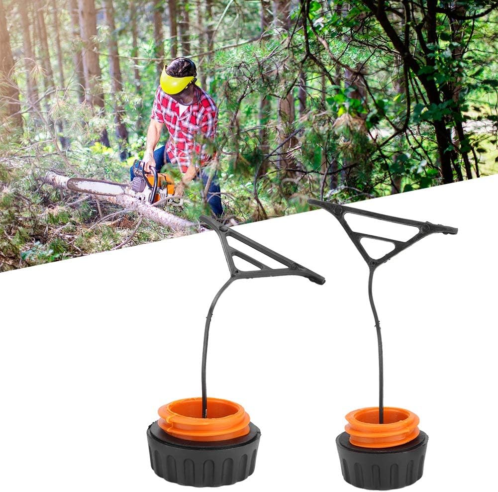 TOPINCN Gas Fuel Oil Cap Chainsaw Replacement Parts Plastic Material Anti-Corrosion : Patio, Lawn & Garden