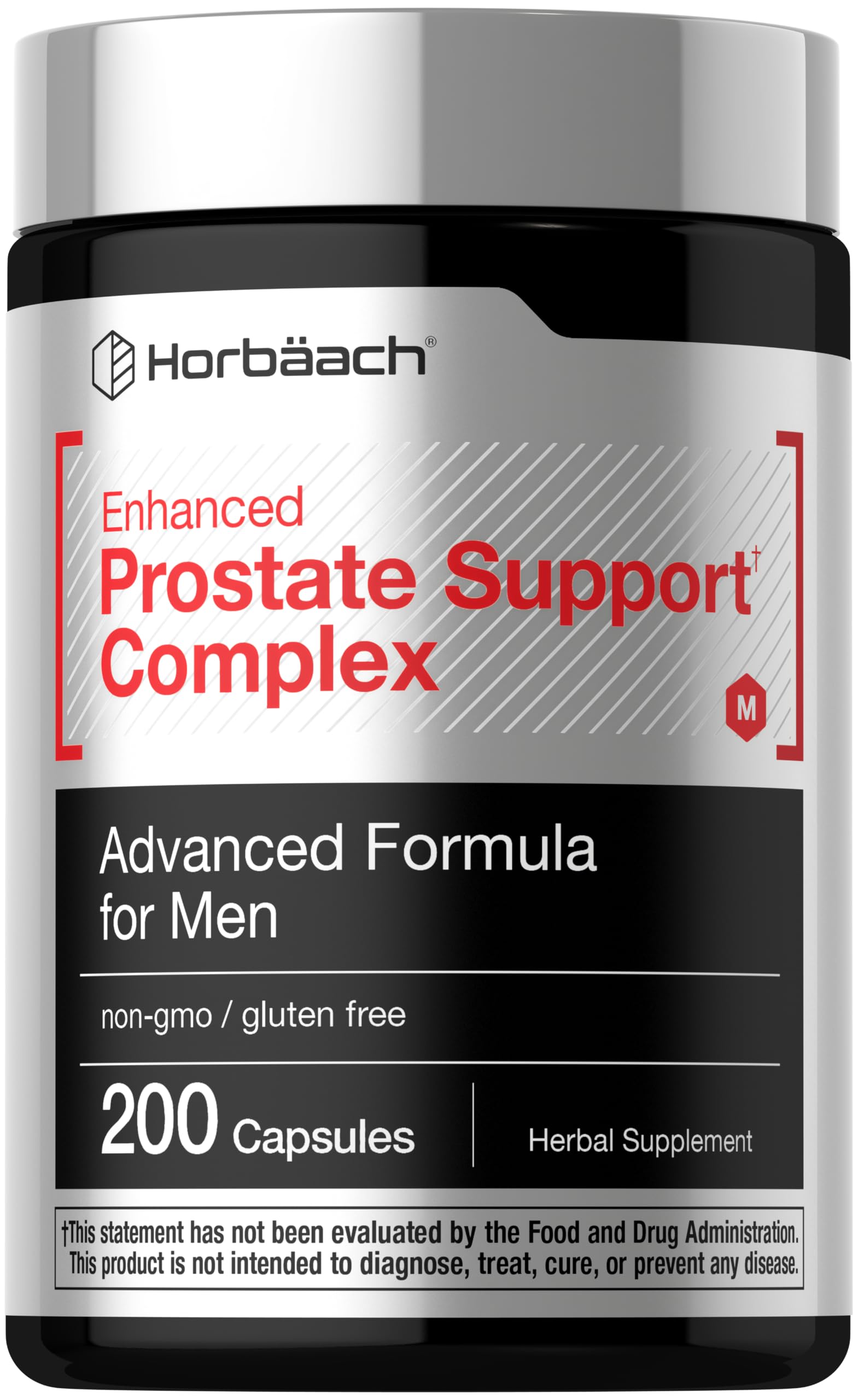 Horbaach Prostate Supplement for Men | 200 Capsules