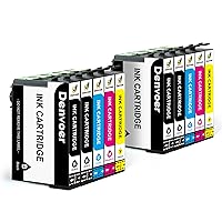 Denvoer Compatibile con 405XL Cartucce Compatibili per Epson 405 XL per Epson Workforce WF