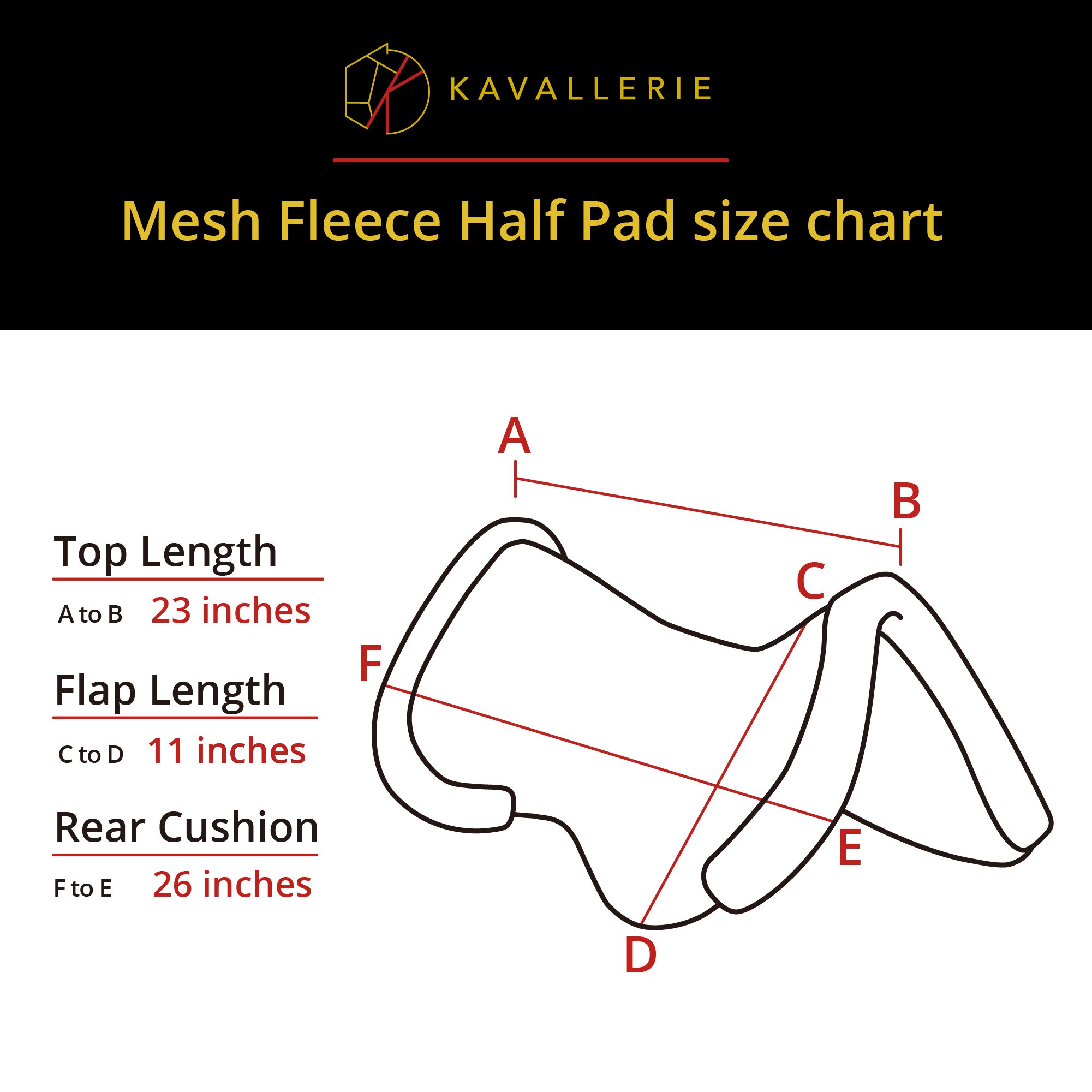 Kavallerie - Cojín 3D Air-Mesh, protección contra golpes y relleno de gel terapéutico para el máximo apoyo y estabilidad, ideal para caballos bajo la silla de montar, entrenamiento