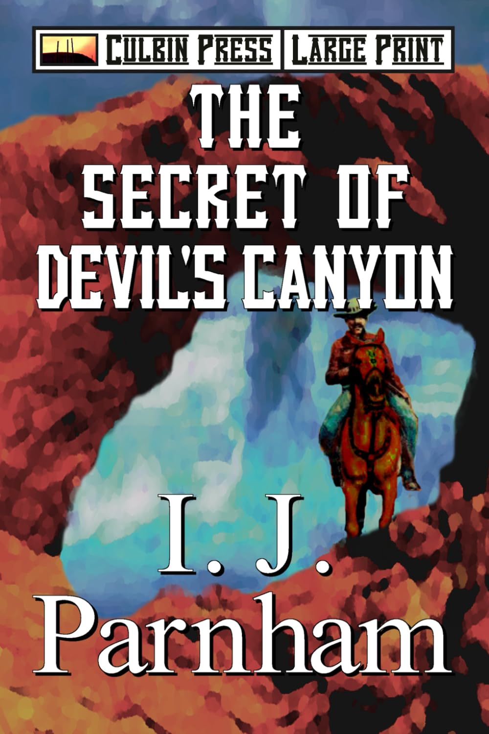 The Secret of Devil's Canyon: Large Print (McBain Large Print)