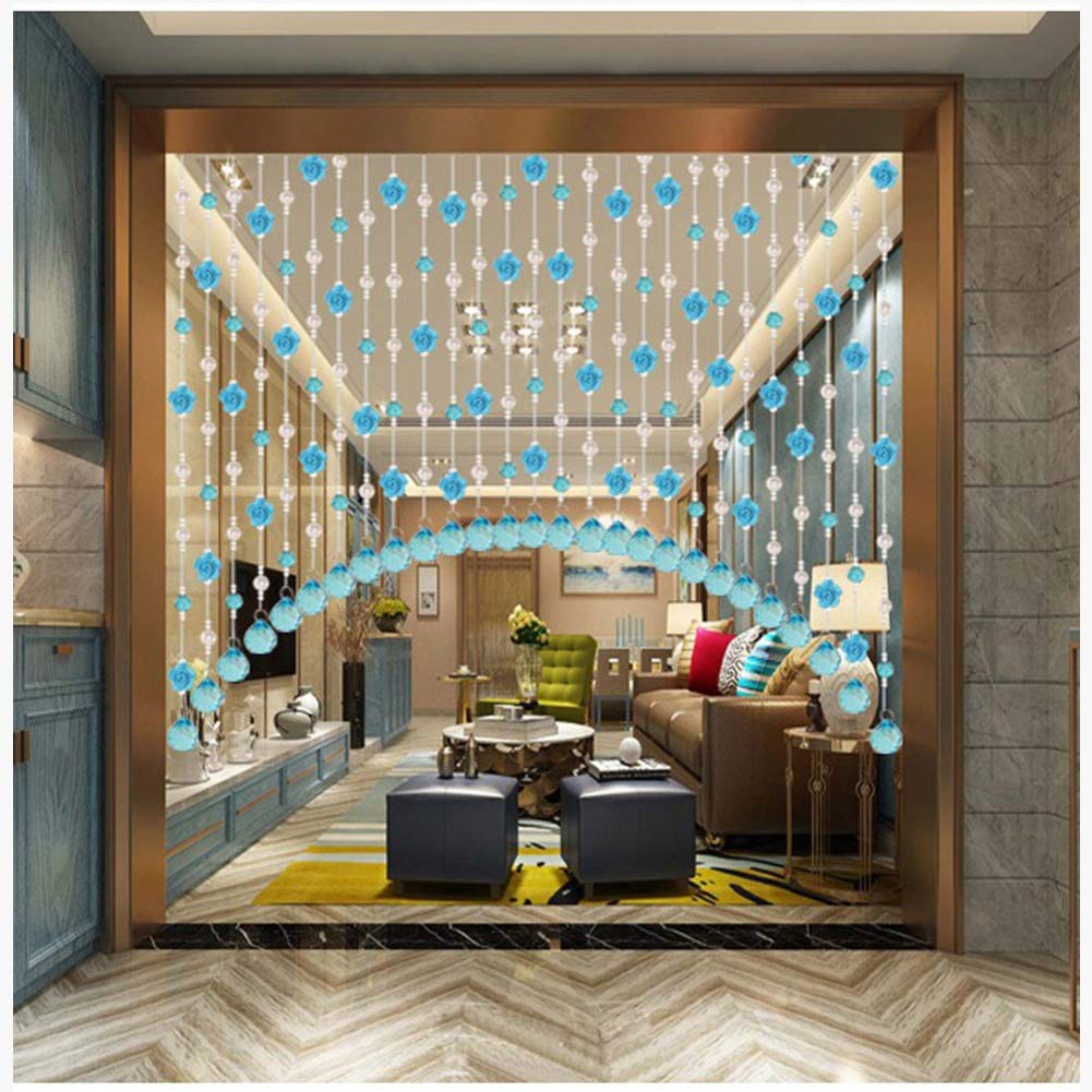 Rideaux de perles de porte en arc cordes suspendues d'intérieur 5 tailles