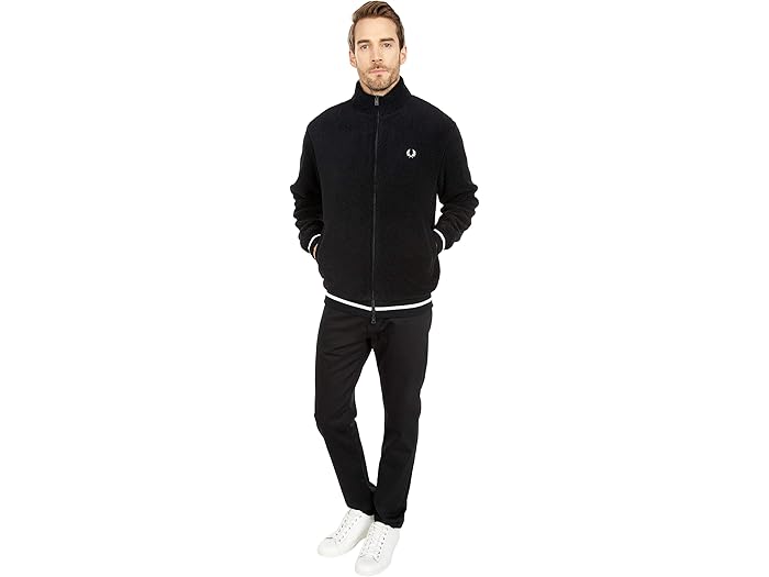 fred perry borg fleece jacket