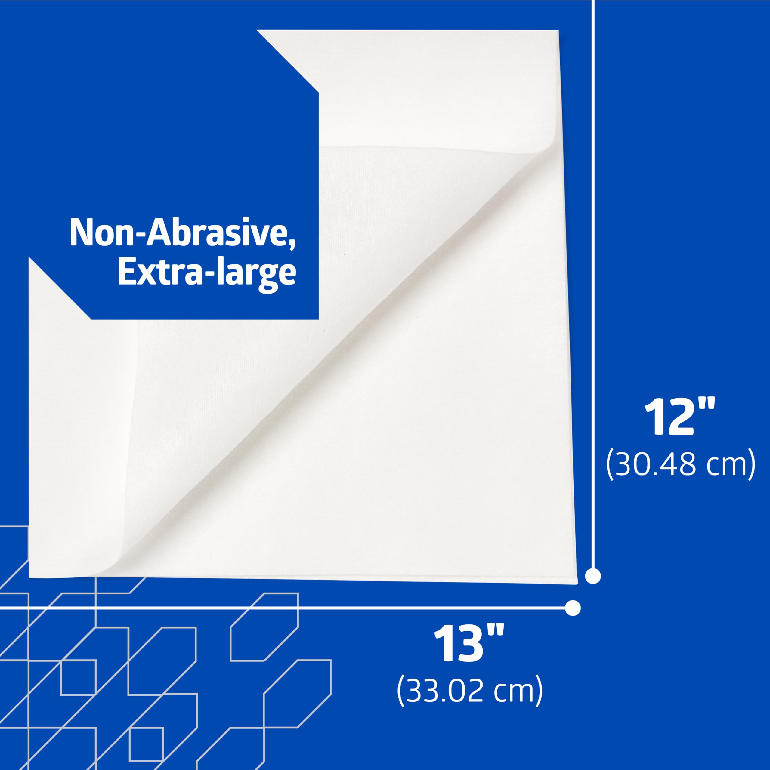 Medline Lot de 90 lingettes absorbantes et jetables résistantes 30,5 x 33 cm